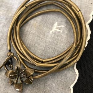 This custom made bracelet is beautifully unique